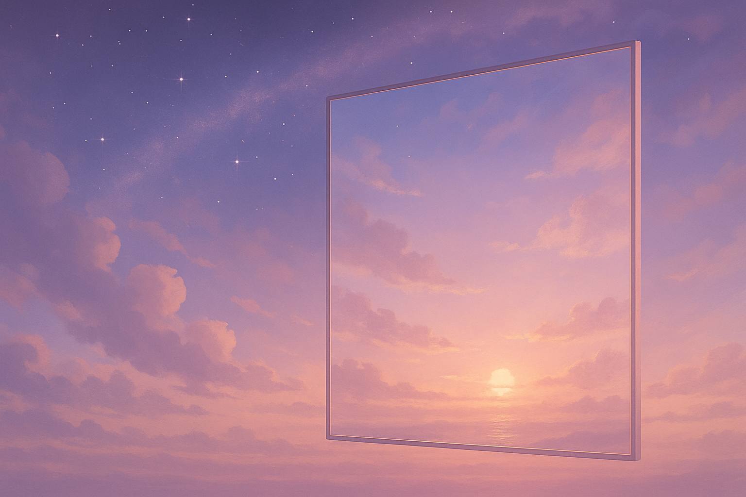 mirror in the sky